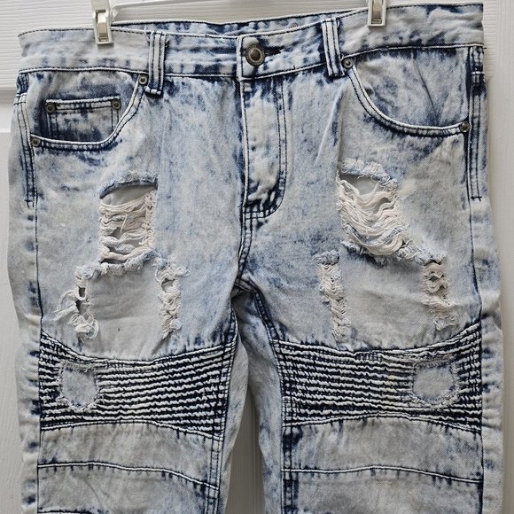 Trill Nation Jean Short 34 - Picture 1 of 2